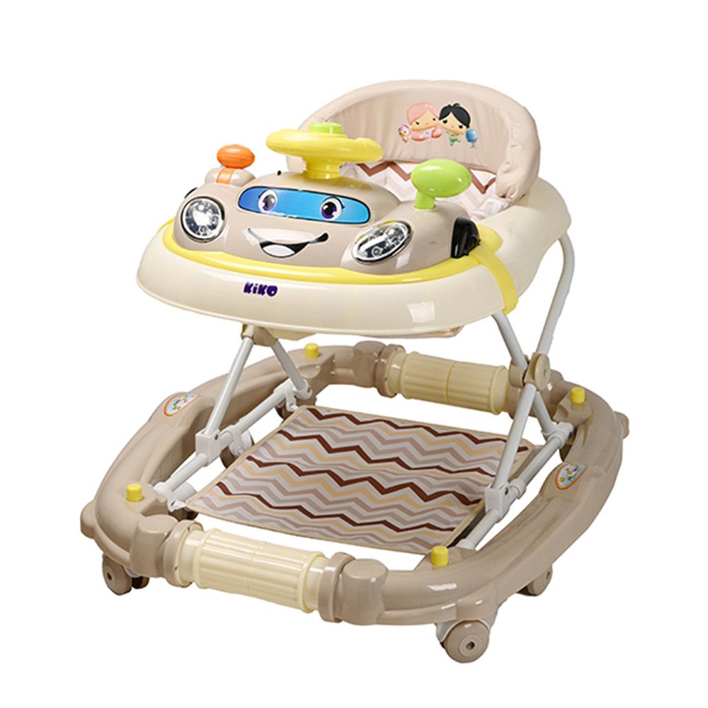 Kiko - 2308 Rocking Baby Walker With Toys - Beige