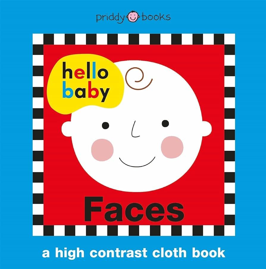كتاب قماشي Hello Baby: Faces