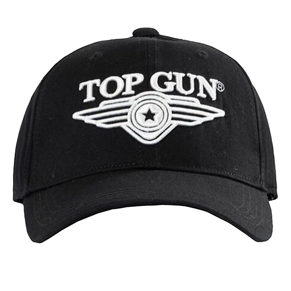 Top Gun - Kids 3D Logo Cap - Black/White