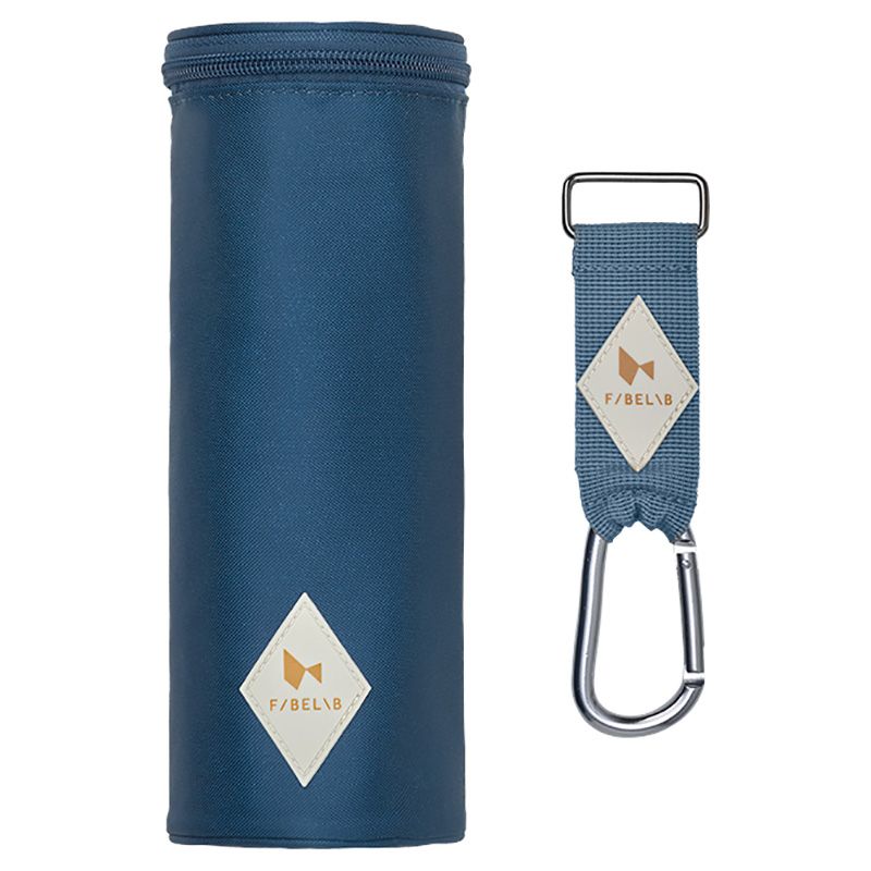 Fabelab - Insulated Bottle Bag with Stroller Strap - Navy