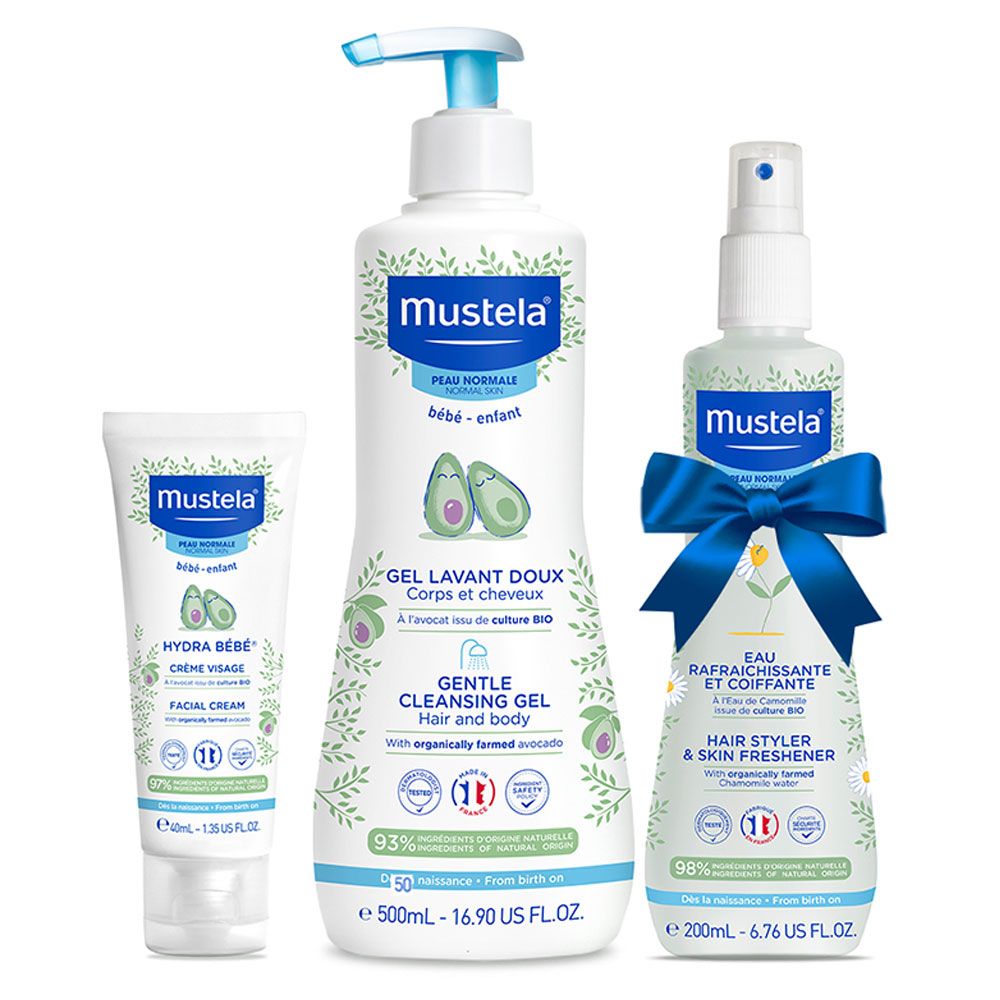 Mustela - Cleansing & Hydration Essentials Set
