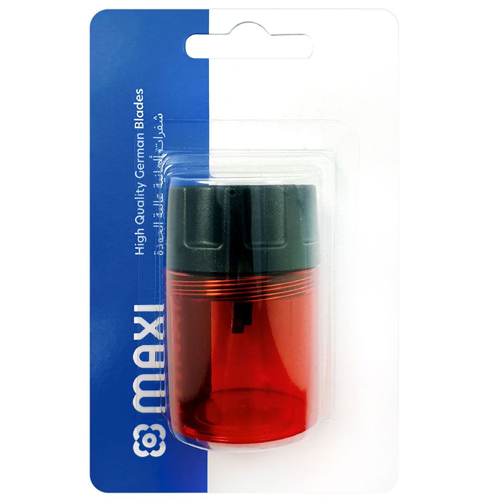 Maxi - Sharpener Colour Barrel 1pc - Assorted