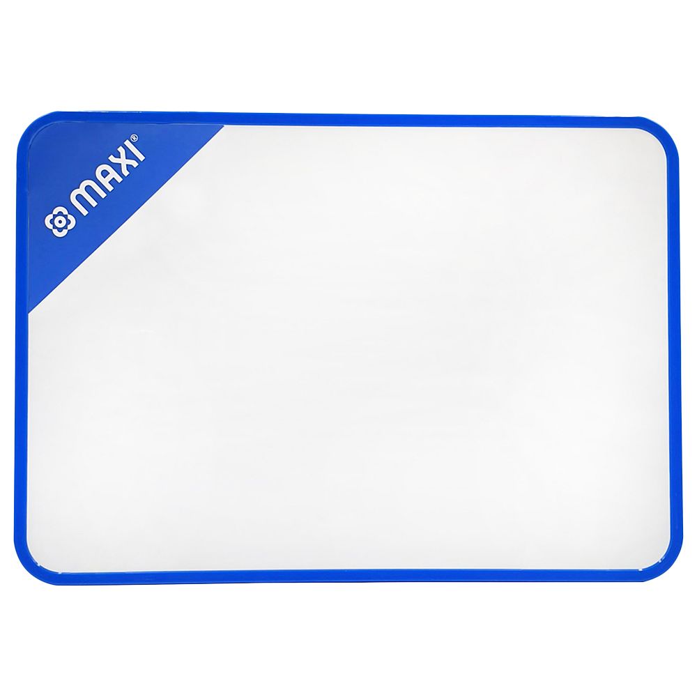Maxi - Double Sided A4 Magnetic Whiteboard with Slim Frame