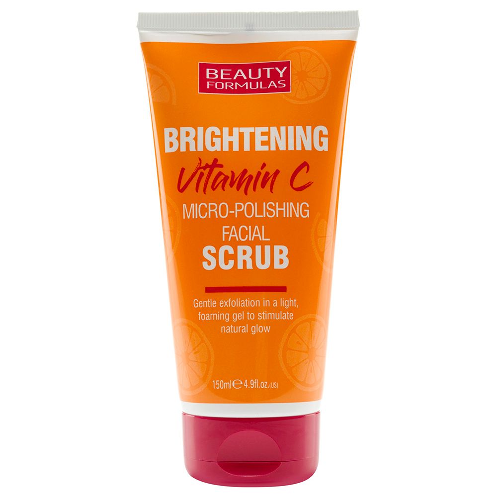 Beauty Formulas - Brightening Vitamin C Facial Scrub - 150ml