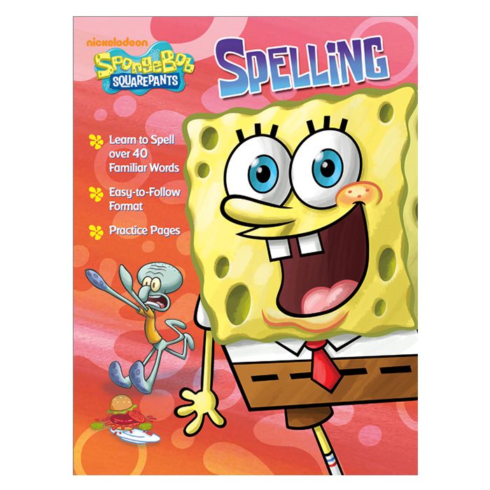 1st Kid - Sponge Bob Spelling Work Book