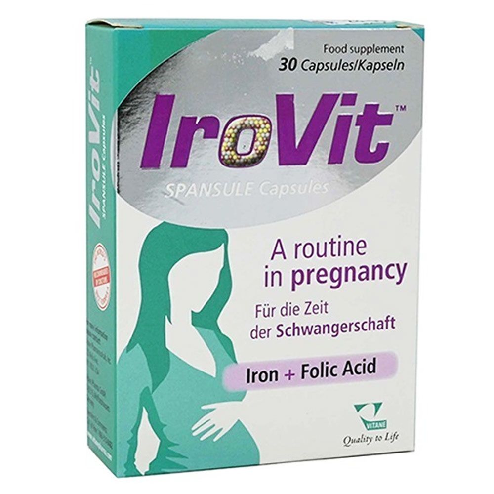 Vitane - Irovit Capsules - 30's