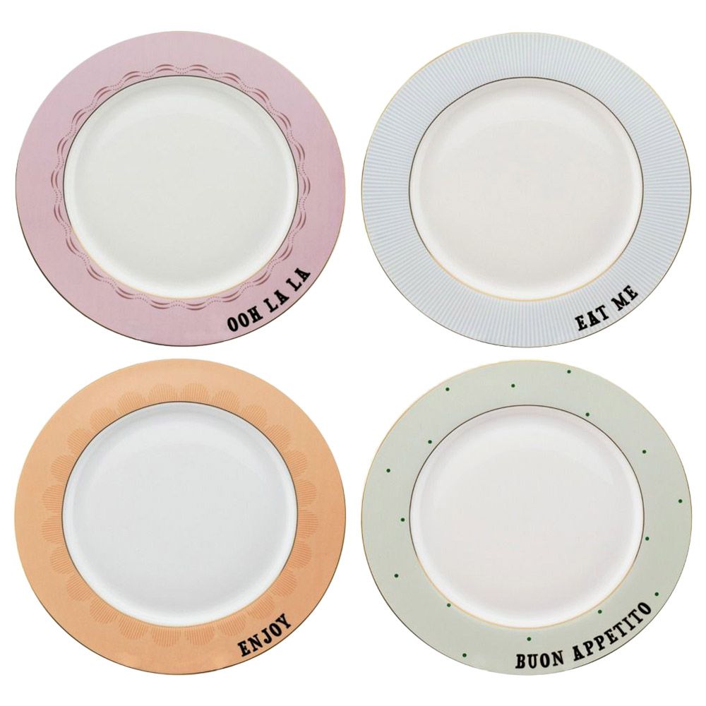 Yvonne Ellen - Dinner Plates - Set of 4 - 26.5cm