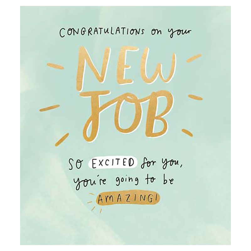 بيجمينت - بطاقة إهداء - New Job So Excited For You