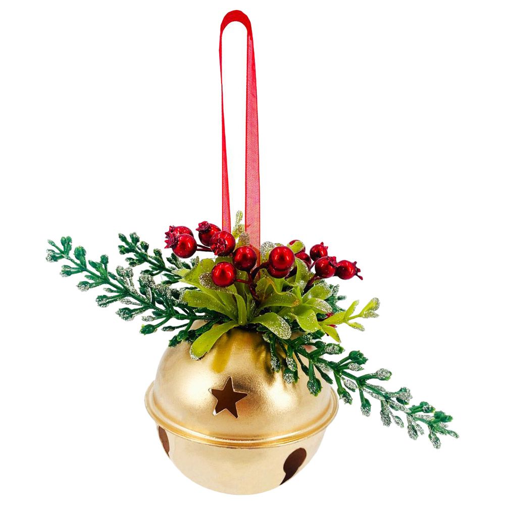 Christmas Magic - Christmas Jingle Bell 15cm - Gold
